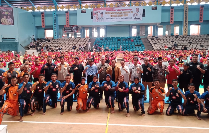 195 Petarung Tampil di Kejurprov Tarung Derajat di Kota Jambi, Budi Setiawan: Kita Apresiasi Semoga Mendapatkan Bibit Atlet Baru