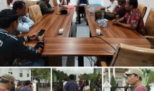 Kepala Inspektorat Akui Sulit Mendeteksi Data Perusahaan yang Melebihi SKP, Amir: Mana Mungkin Tidak Terdeteksi. Foto: Saat LSM AKRAM Nusantara Beraksi dan Mediasi