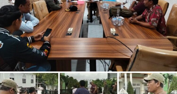 Kepala Inspektorat Akui Sulit Mendeteksi Data Perusahaan yang Melebihi SKP, Amir: Mana Mungkin Tidak Terdeteksi. Foto: Saat LSM AKRAM Nusantara Beraksi dan Mediasi