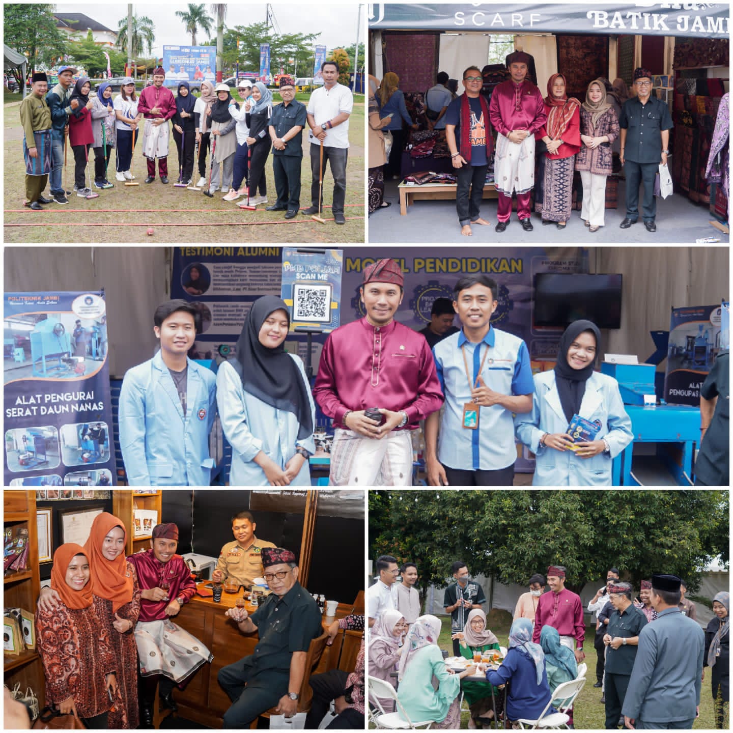 Kunjungi Stand UMKM Jambi Mantap Expo 2023, Edi Purwanto: Harus Bangga Menggunakan Produk Jambi. Foto: Humas DPRD Provinsi Jambi