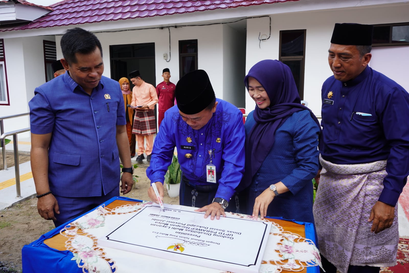 Peresmian Panti Disabilitas Multi Layanan, Al Haris: Pemprov Terus Fasilitasi Penyandang Disabilitas. Foto: Diskominfo Provinsi Jambi