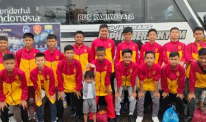 Bawa Nama Jambi, Tim U-13 SSB Gelora Karya Bertolak ke Yogyakarta, Pengurus: Kita Targetkan Juara. Foto: Jogi Sirait