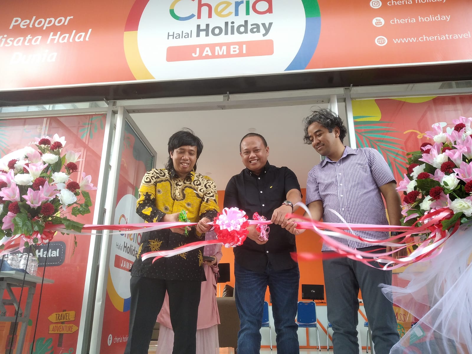 Travel Ceria Holiday Jambi, Siap Fasilitasi Jemaah Haji dan Wisatawan ke Luar Negeri. Foto: Serunting.id/SN
