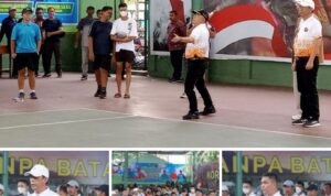 Kejuaraan Tenis Lapangan Provinsi Jambi II Tahun 2023 Resmi Digelar, Al Haris: Pembinaan Atlet Harus Sistematis. Foto(Serunting.id/Diskominfo Provinsi Jambi)