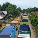 Macet Batubara, Syaiful : Mestinya yang Disalahkan itu Pengusaha. Foto: Tangkapan Layar di Tiktok, Serunting.id