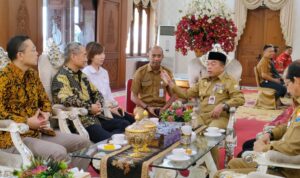 Ngopi Bareng Manajemen Petrochina, Al Haris Usulkan Participating Interest 10 % Untuk Pendapatan Daerah. Foto: Riky Serampas