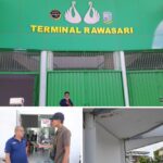 Pembangunan Terminal Rawasari Diduga Asal Jadi, Padahal Nilainya Cukup Fantastis Rp 15 Miliar. Foto: Rizal Japos.co