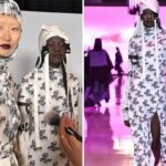 Busana dengan lafadz Allah ditampilkan dalam acara Melbourne fashion show. Sumber: Festival Mode Instagram/Melbourne