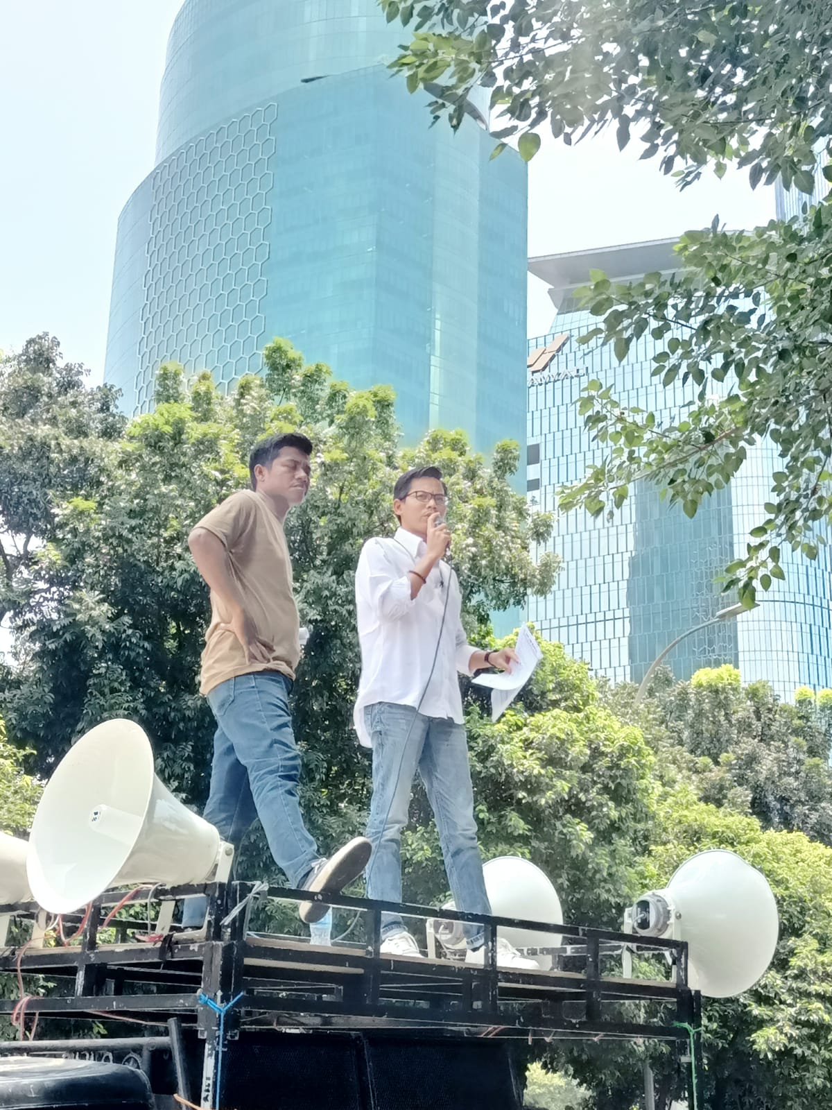 Pembayaran Honorium Rp 13 Miliar Tanpa Dasar Hukum, LSM Mappan Desak KPK RI Periksa Bupati Tanjab Barat. Foto: LSM Mappan