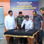 Resmikan Gedung BNN Provinsi Jambi, Gubernur Al Haris Ingatkan Tidak Boleh Lengah Maraknya Narkoba Saat Ini. Foto: Riky Serampas