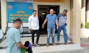 Bertanggung Jawab Atas Perbuatannya, Akhirnya Adji Menyerahkan Diri ke Polda Jambi. Foto: Serunting.id