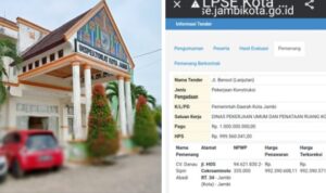 Dari 107 Perusahaan Melampaui SKP, 2 Diantaranya Bisa Menang Tender, Padahal Hasil Pemeriksaan Inspektorat Belum Keluar?,. Foto: Serunting.id