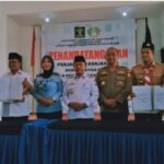 Gubernur Jambi, Al Haris di Aula Lapas Kelas II B Jambi Sengeti Muaro Jambi. Rabu (1/2/2023). Foto: Meli/ Ampar