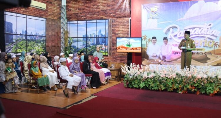 Wagub Abdullah Sani: Ramadhan Ceria Ajang Gali Potensi Anak Muda Jambi. Foto: Diskominfo Provinsi Jambi