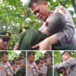 Tak Kuasa Menahan Bahagia, Rezeki Pulkam dan Modal Usaha Menghampirinya, Pemulung di Sukabumi Pingsan di Pelukan Sang Jenderal. Foto: Div Humas Setukpa dan Lemdiklat Polri Sukabumi, Jawa Barat.