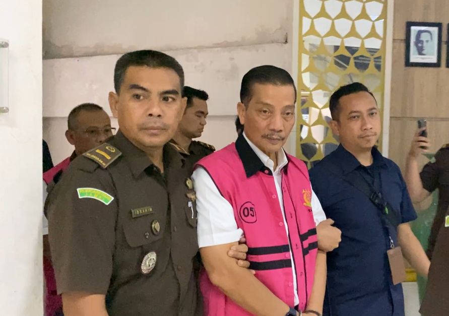 Kejati Tahan Yunsak El Hacon Dirut Bank 9 Jambi, Suherlan: Penyelidikan Sejak Oktober 2022. Foto: Serunting.id