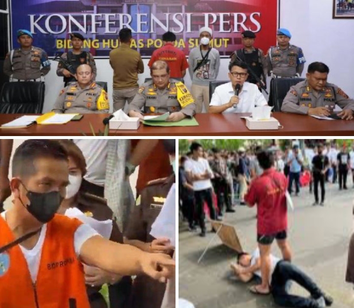 Reka Ulang Kasus Penganiayaan oleh Anak AKBP Achiruddin, Polda Sumut: Korban Ada di Inggris, Hadir Melalui  Virtual. Foto: Istimewa