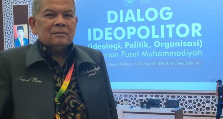 Nasroel Yasier, Wakil Ketua Pimpinan Wilayah Muhammadiyah Jambi. Foto: Serunting.id