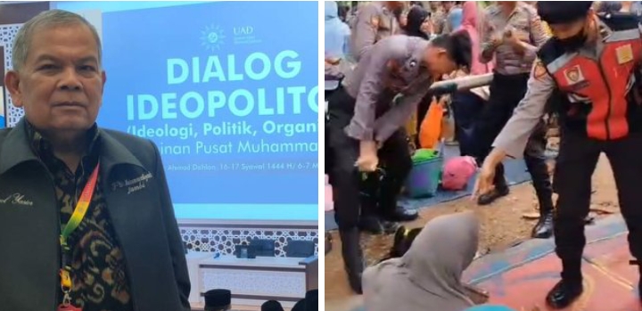 Wakil Pimpinan Muhammadiyah Jambi Kecam Tindakan Refresif APH, Nasroel Yasier ke Kapolda Jambi : Berikan Keterangan Terbaik, Agar Tidak Menyakiti Semua Pihak. Doc: Serunting.id
