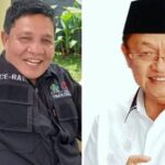 Napi kasus IUP Batu bara Sarolangun Matlawan (kiri), mantan Bupati Sarolangun Cek Endra (kanan). Foto : ist