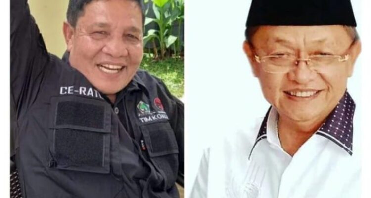Napi kasus IUP Batu bara Sarolangun Matlawan (kiri), mantan Bupati Sarolangun Cek Endra (kanan). Foto : ist